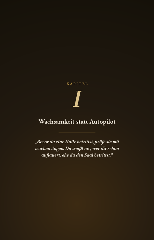 Odins Gesetz Band I – Kapitelseite aus dem E-Book