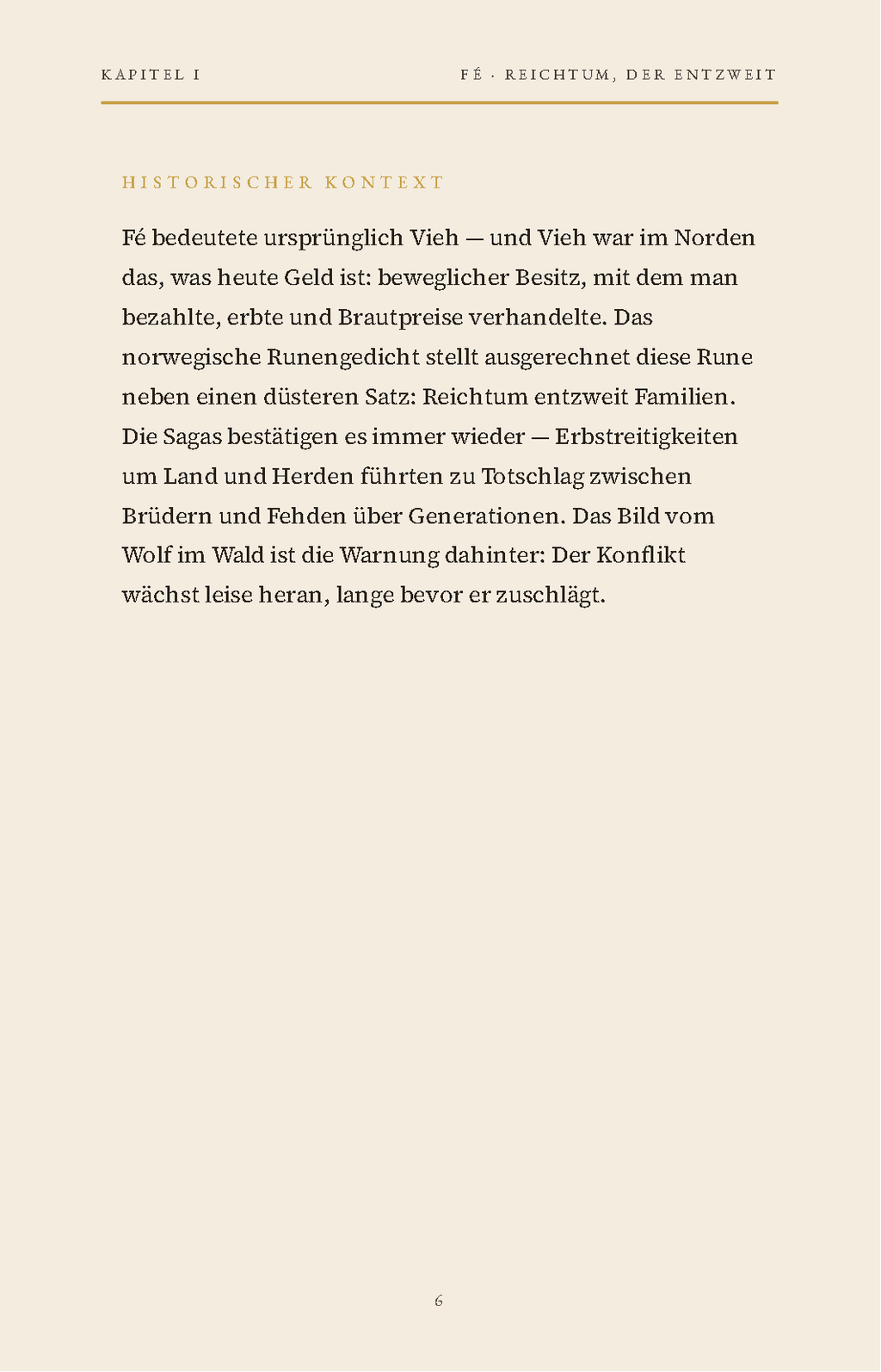 Odins Gesetz Band IV – Einblick in Kapitel 1