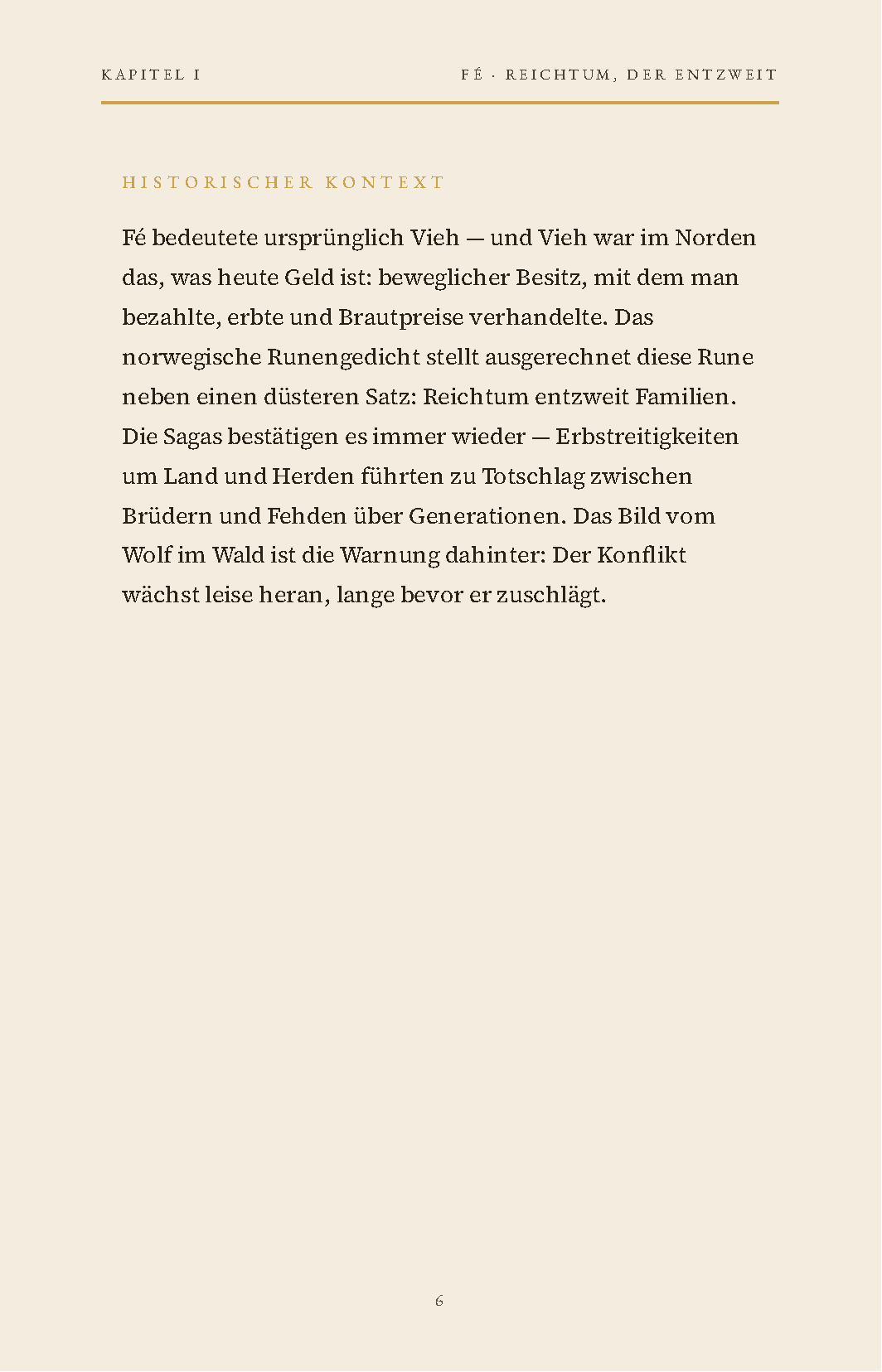 Odins Gesetz Band IV – Einblick in Kapitel 1