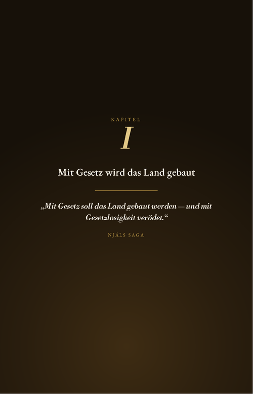 Odins Gesetz Band V – Kapitelseite aus dem E-Book