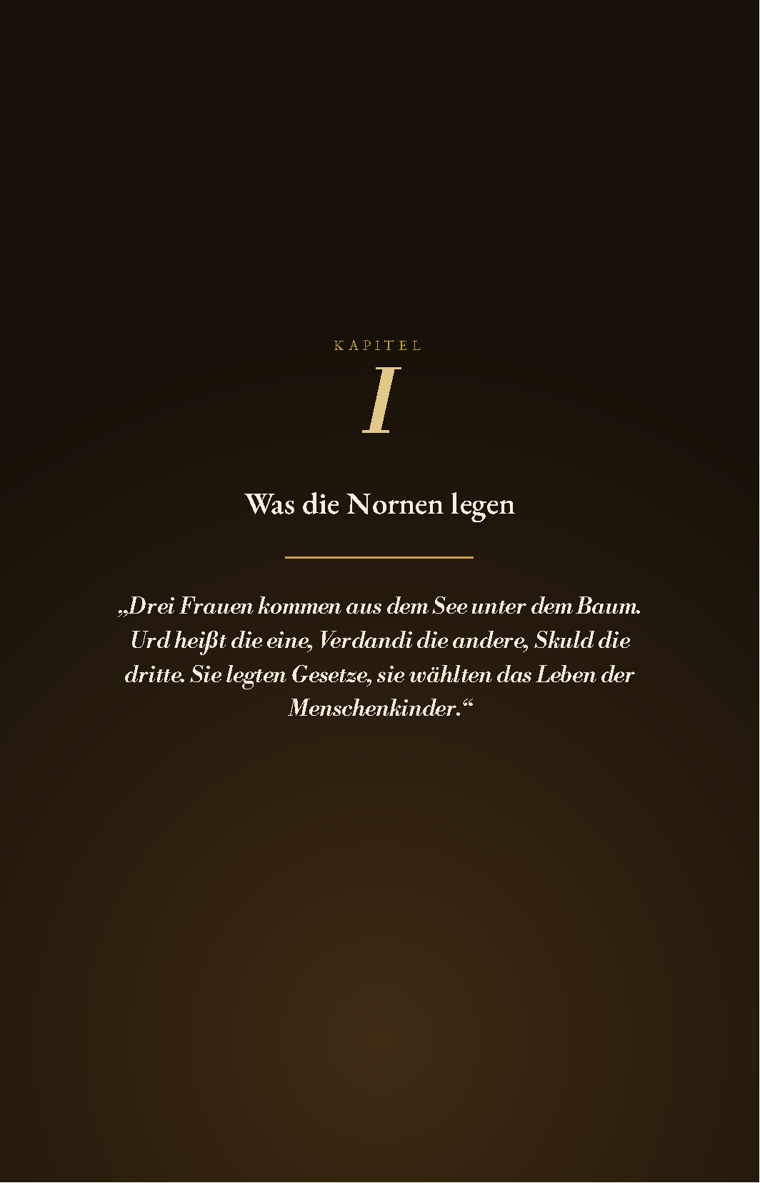 Odins Gesetz Band VI – Kapitelseite aus dem E-Book