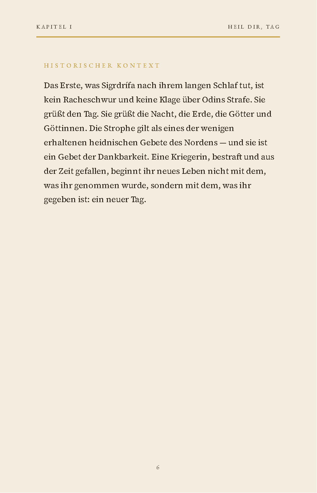 Odins Gesetz Band VII – Einblick in Kapitel 1
