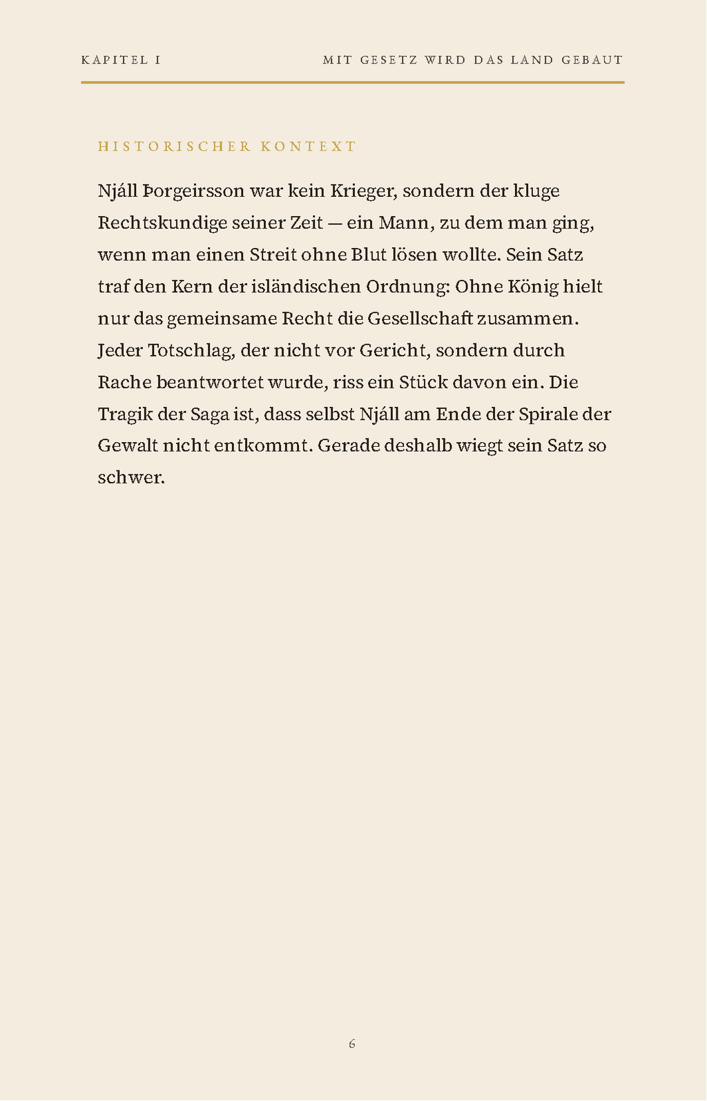 Odins Gesetz Band V – Einblick in Kapitel 1