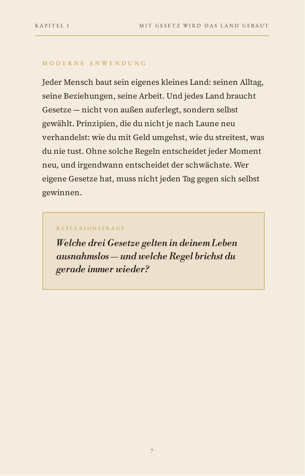 Leseprobe Odins Gesetz V – Kapitel 1, Moderne Anwendung
